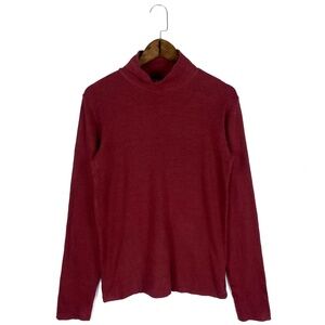 Vintage RRL Double RL Ralph Lauren Maroon Turtleneck–Triple Star–1990s –Size M